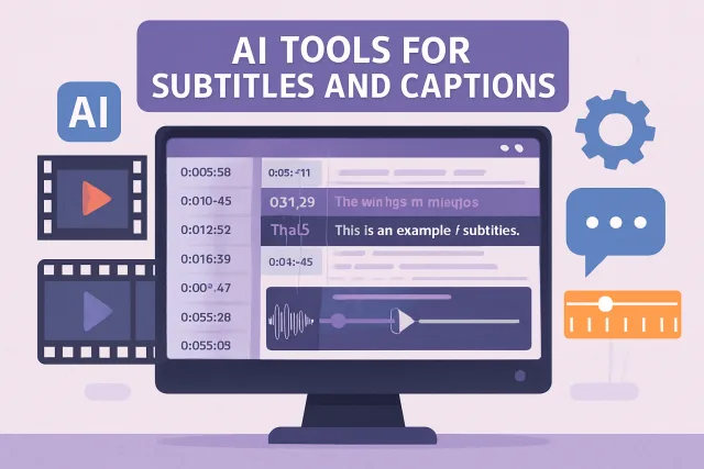 AI Tools for Subtitles and Captions
