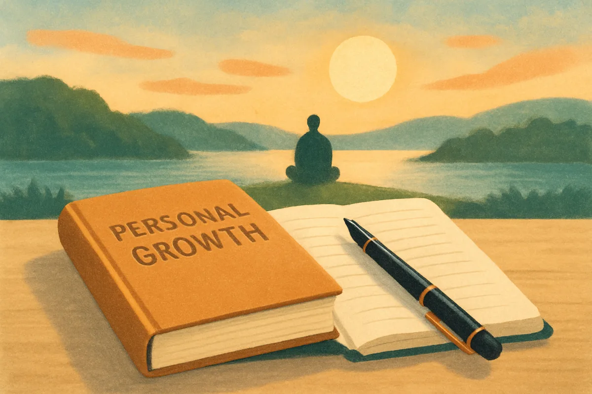 Annual review template for personal reflection