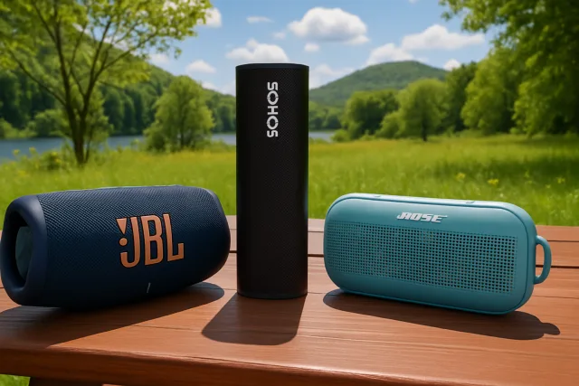 Best Bluetooth Speakers showcased outdoors