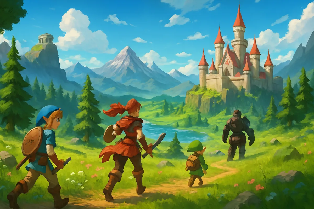 Best Open World Games landscape featuring exploration elements