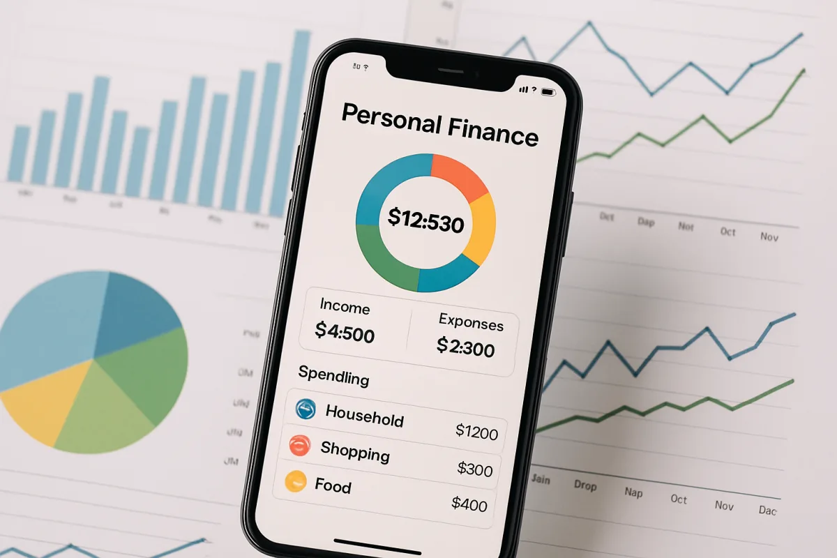 Best Personal Finance Apps interface on a smartphone