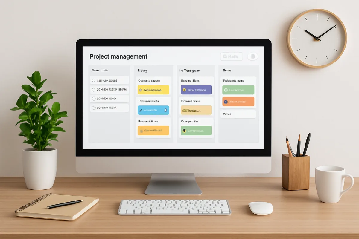 Best Project Management Software interface on a computer screen