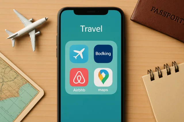 Best travel apps on a smartphone