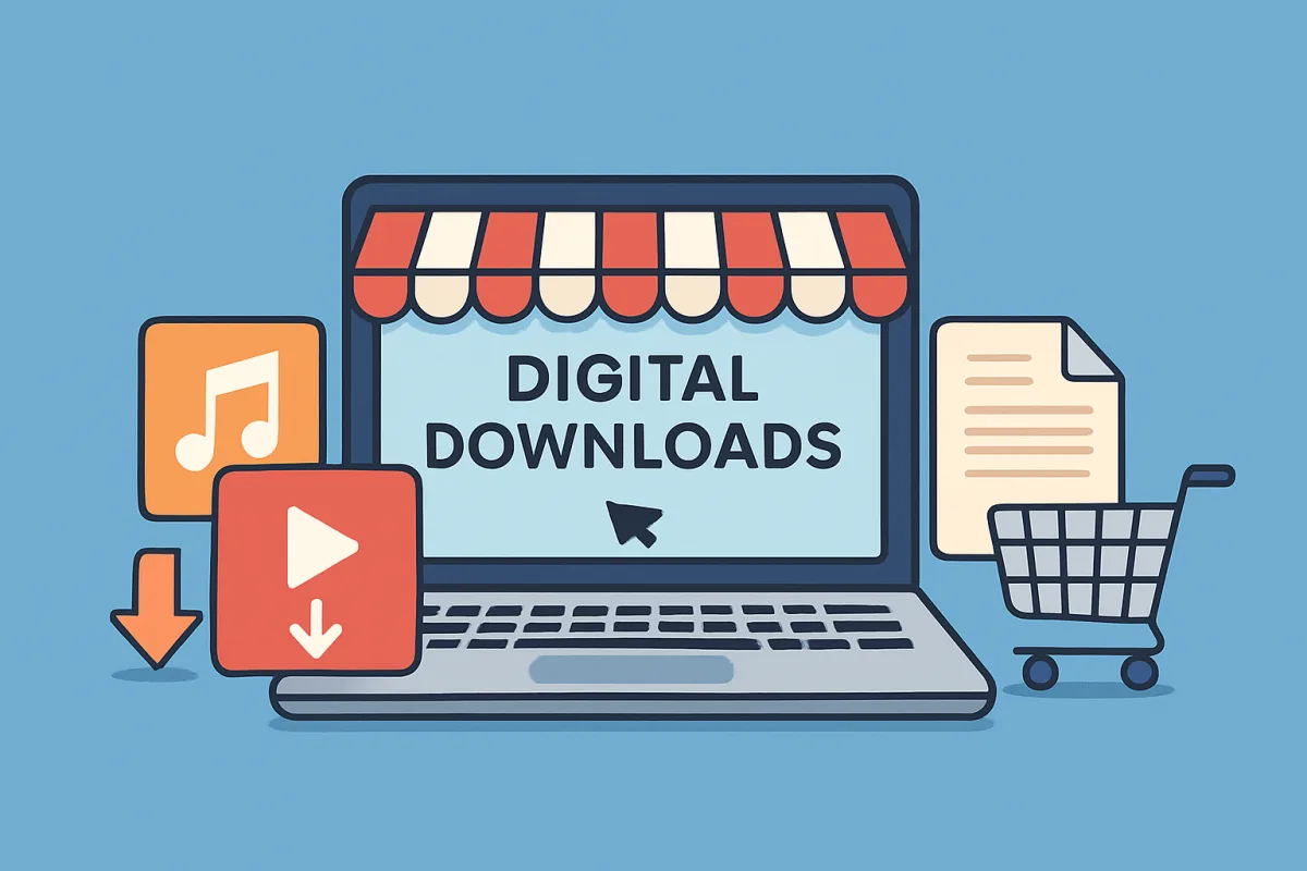 Digital Downloads Store Setup