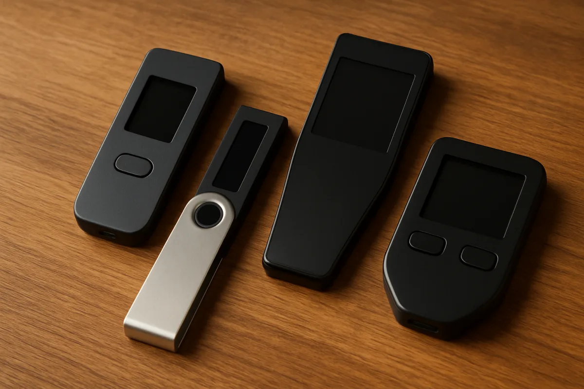 Hardware wallets for cryptocurrency storage