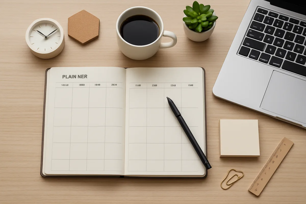 Productivity tips workspace setup
