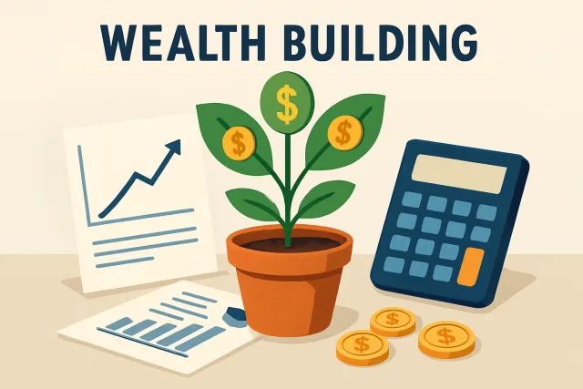 Building wealth over time through smart financial planning