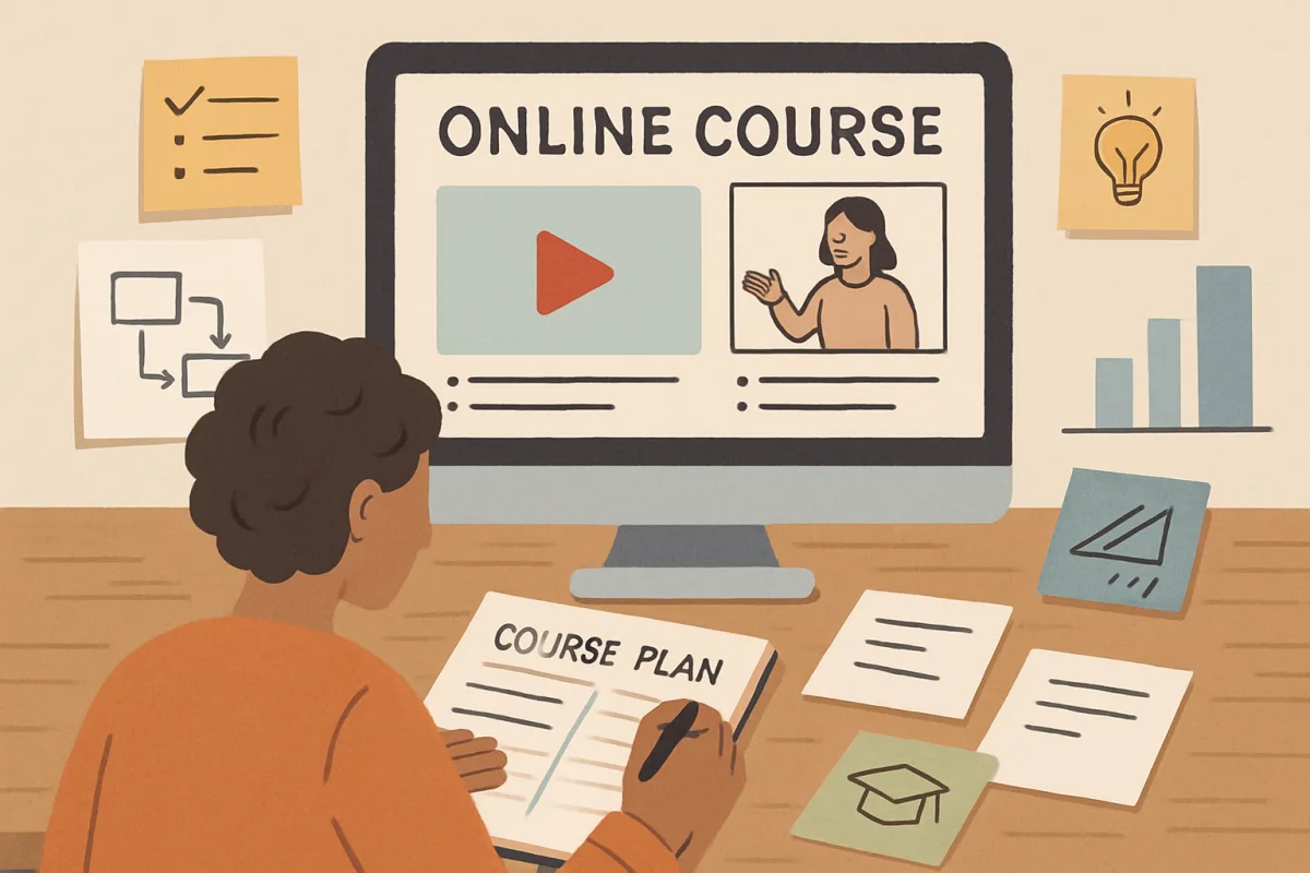 Creating a course as a creator