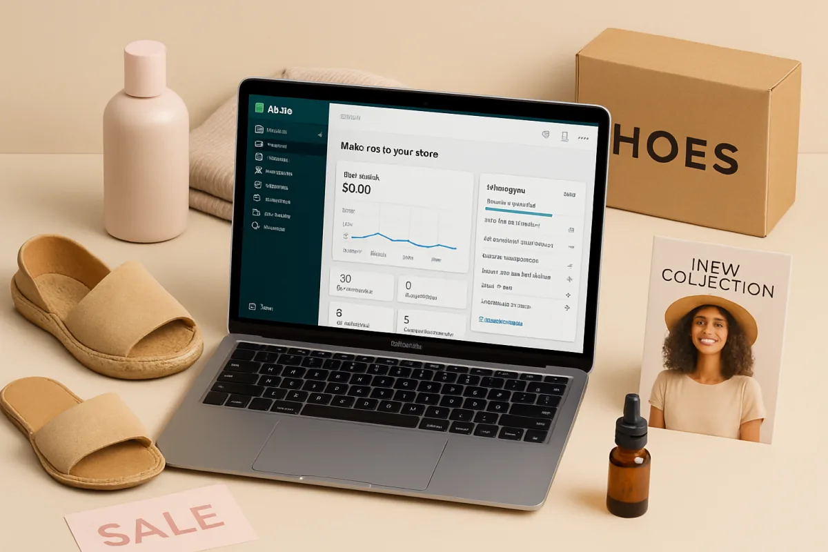 Setting up a Shopify store