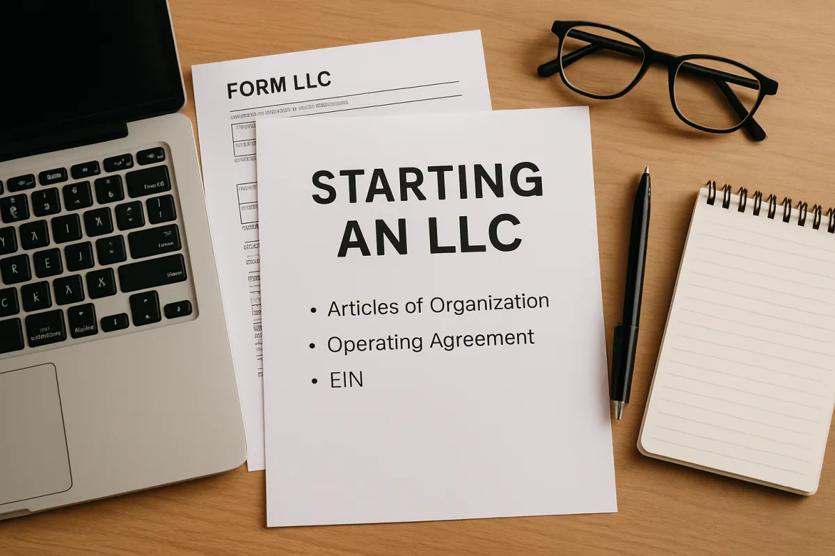 Starting an LLC process overview