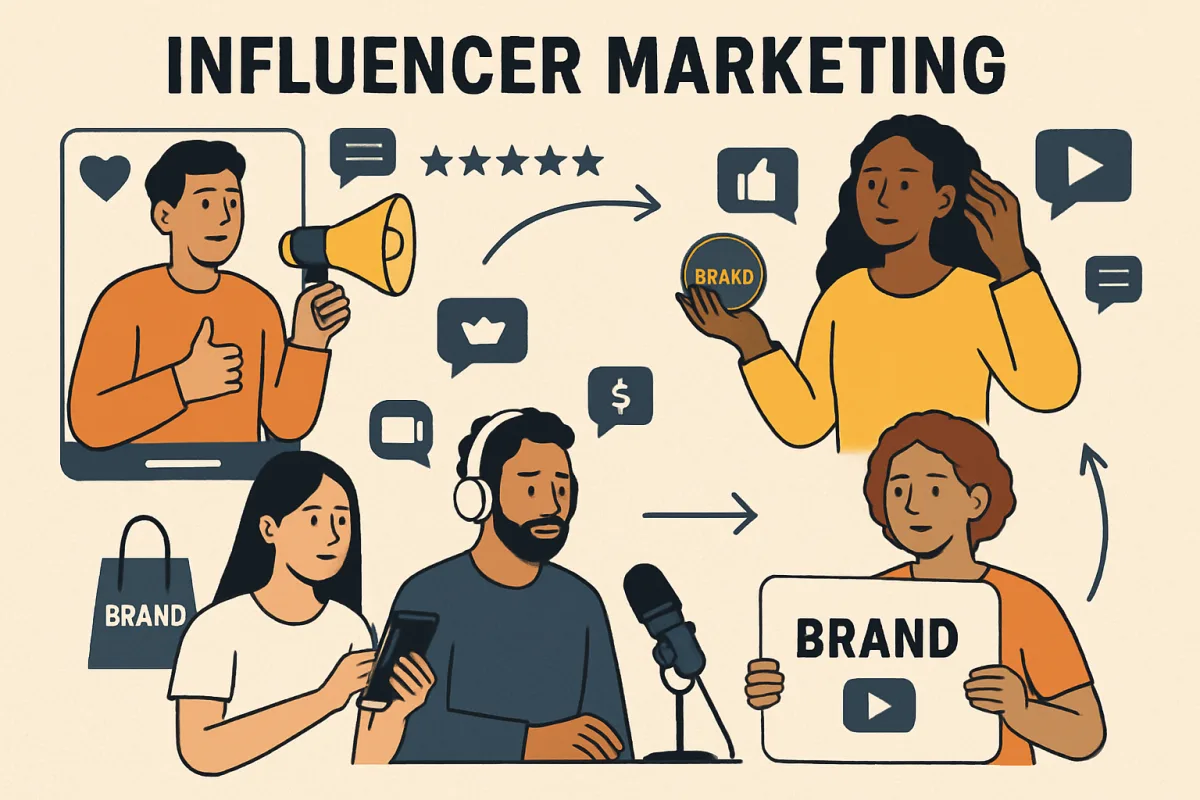 Influencer marketing strategies