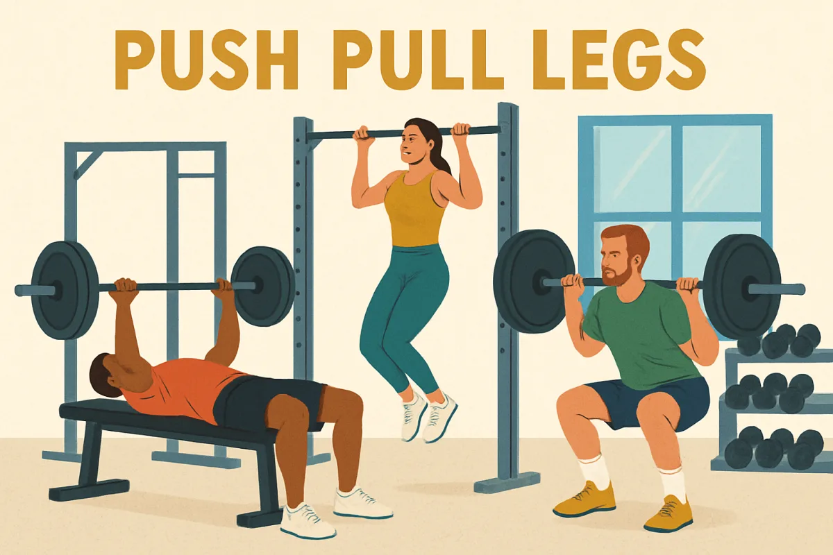 Push Pull Legs Routine workout exercises