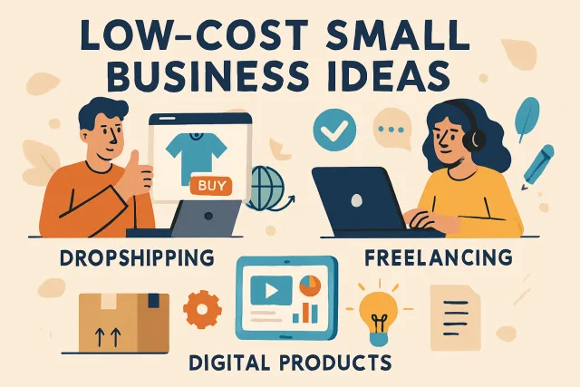 small business ideas with low costs
