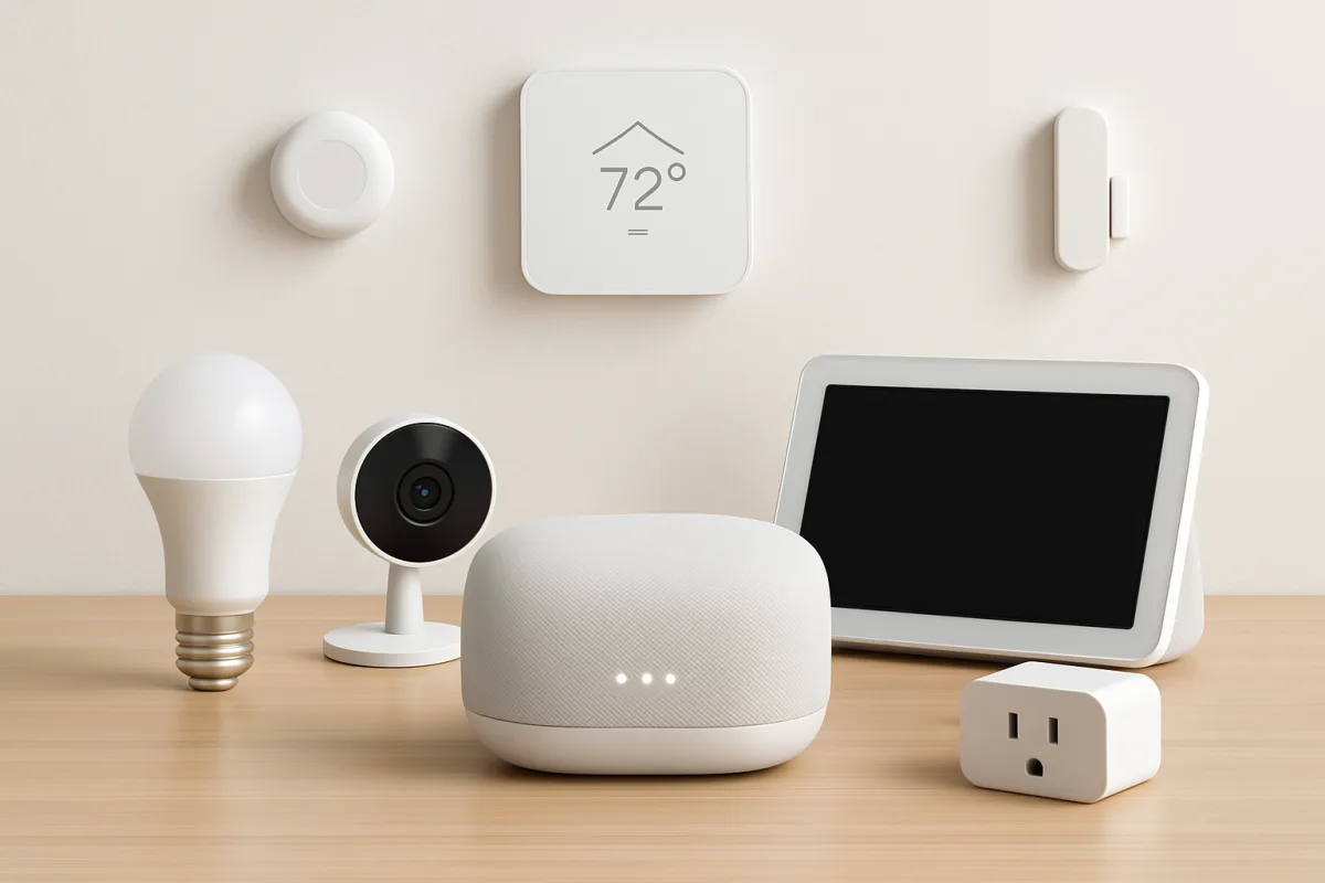 Smart Home Automation Hubs with connected devices